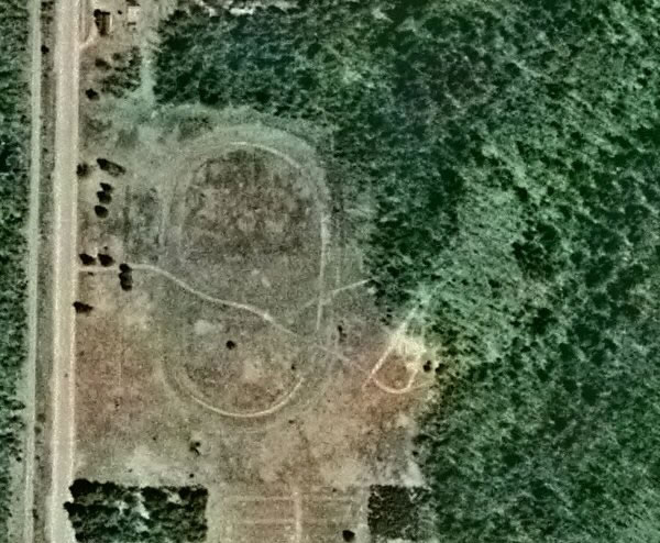 Frederic Speedway - AERIAL PHOTO